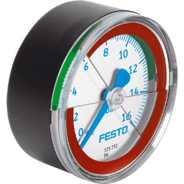 Festo Pressure Gauge MA-40-16-R1/8-E-RG MA-40-16-R1/8-E-RG